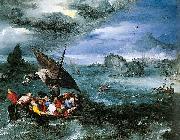 Christ in the Storm on the Sea of Galilee Pieter Brueghel the Younger